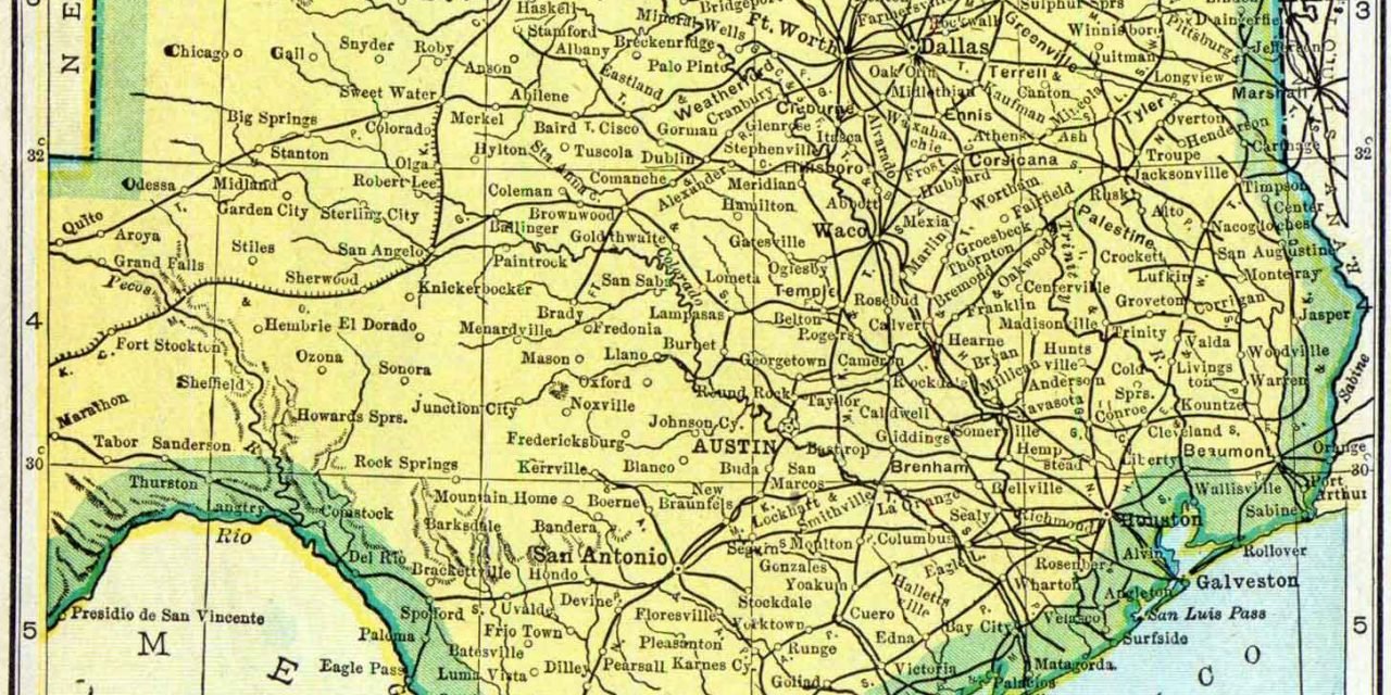 1910 Texas Census Map Access Genealogy